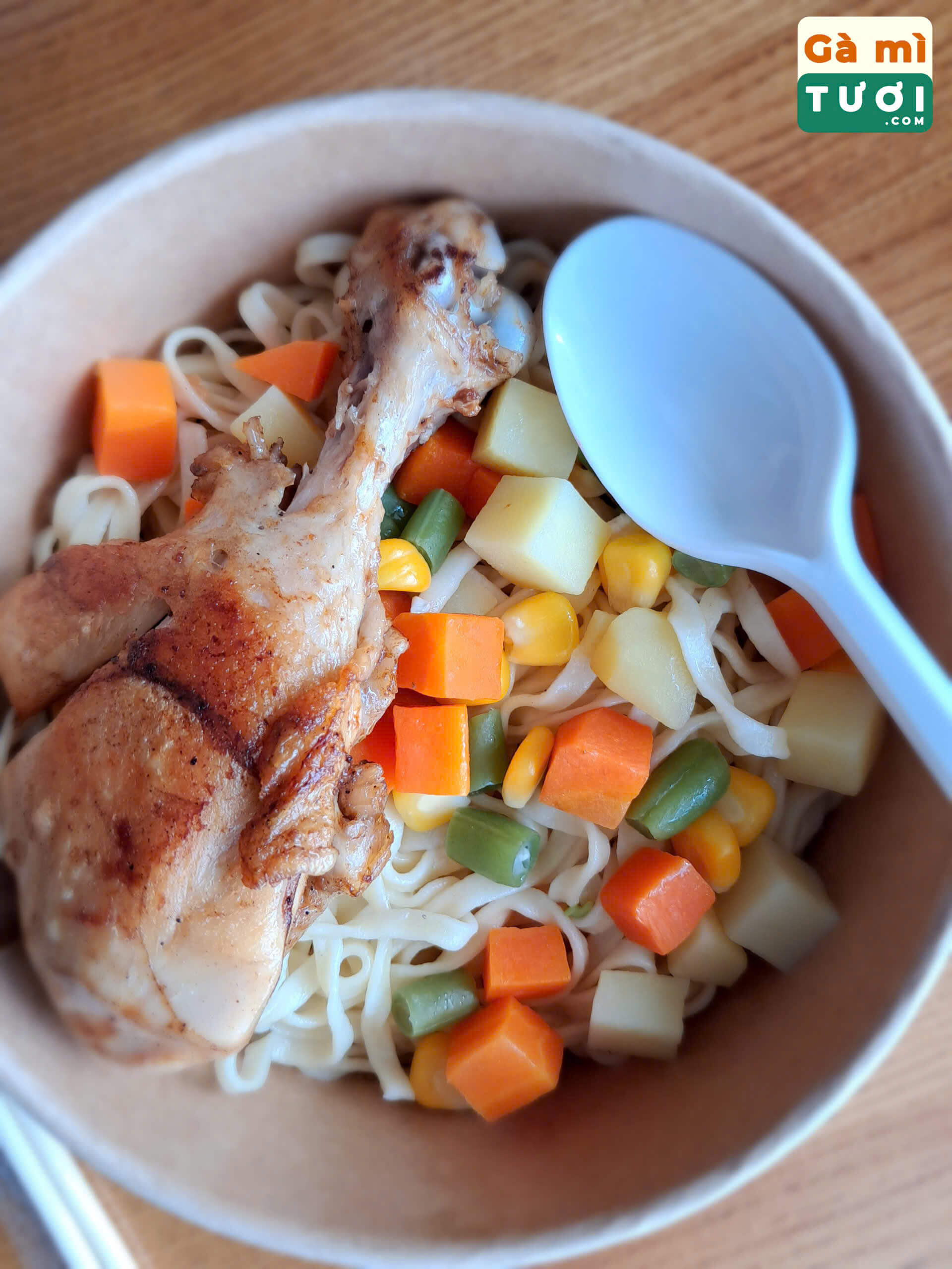 Cách hâm nóng "Mì trộn" của Gà mì TƯƠI đúng chuẩn để giữ trọn hương vị